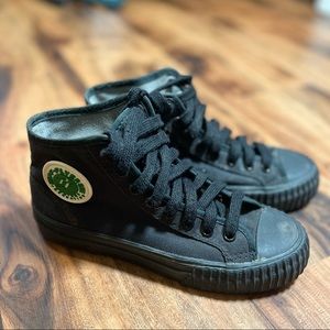 PF Flyers Center Hi Canvas Sandlot Black